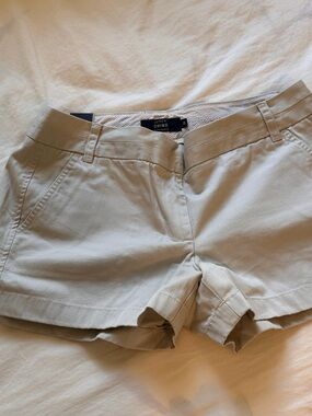 NWT J Crew Chino Shorts 3” - Beige - 10